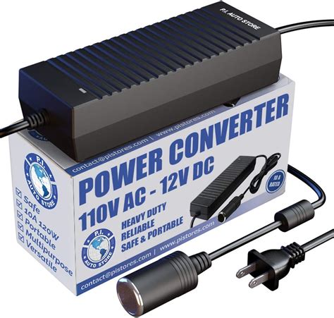 12 volt power supply home depot|12v to outlet converter.